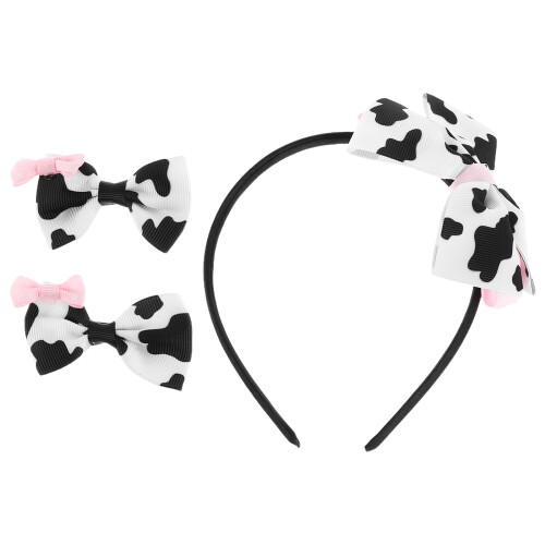 1Ensemble Barrettes Et -Tête Vache Pour