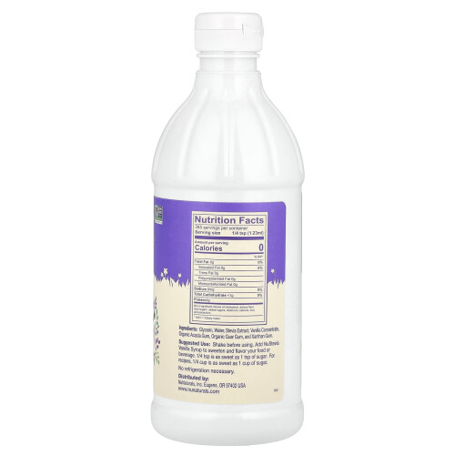 NuNaturals, Κονκεντρωμένη Συρπίδα Βανίλιας, 16 fl oz (0.47 l) 1