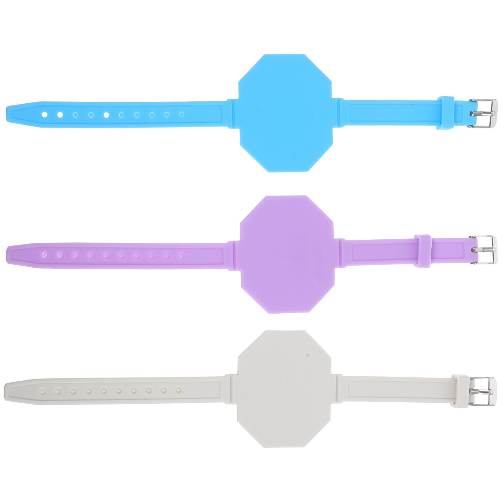Photos - Notebook 12Pcs Silicone Memo Wristbands Reusable Slap Bracelets Assorted Colors