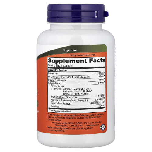 NOW Foods Super Enzymes - 90 caps 1