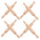 16Pcs Baking Roller Set Child Friendly Small Wooden Rolling Pins 1
