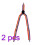 2Pièces Clip Rayées Multicolores Costume Fête 1