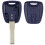 10X Transponder Key Uncut Blade SIP22 Key Shell for  500 Ducato 7