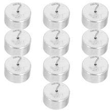 20Pcs Iron Calibration Weight Set with Hooks for Home and Lab Use