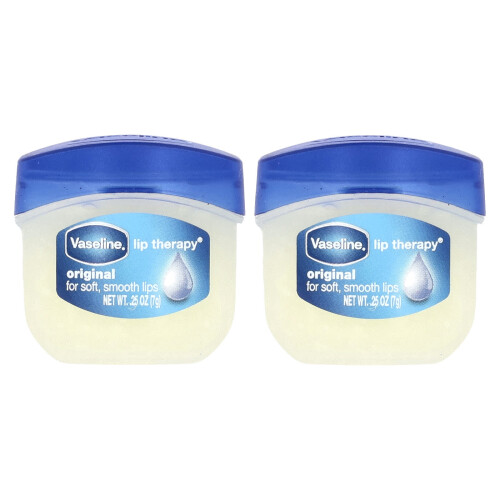 Vaseline Vaseline, Θεραπεία Στόματος, Πρωτότυπο Στόμιο Λιπώματος, 2 Πακέτα, 0.25 oz (7 g) Κάθε 2