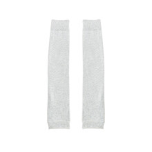 3Pcs Thigh High Knee Socks Light Grey Stretchable Leg Warmers Women