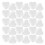 150Pcs Craft Foam Hearts White for DIY Wedding Decor and Art Projects 1