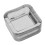 Glass Ashtray Light Grey for Home Versatile and Modern Decor 1