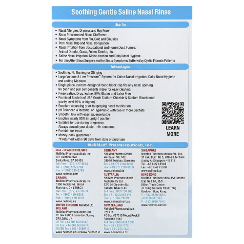 NeilMed Kids Sinus Rinse Kit with 30 Premixed Packets 1