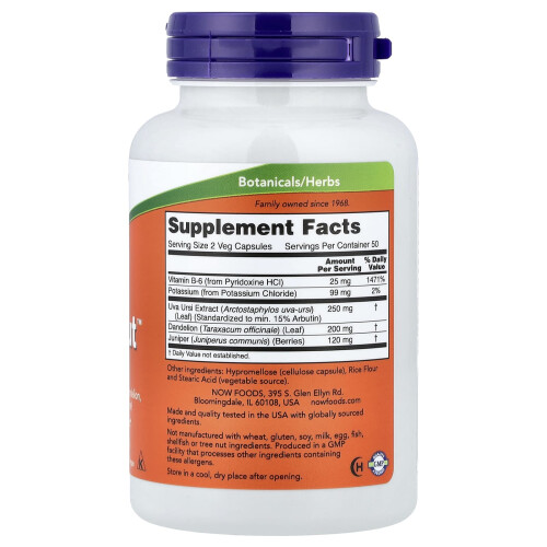 NOW Foods Water Out - 100 vcaps 1