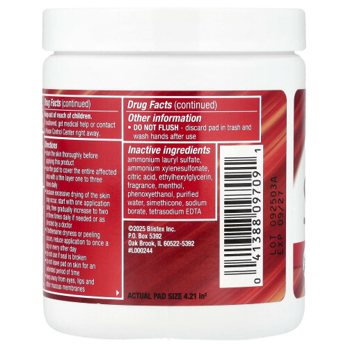 Stridex, Maximum, Alcohol Free, 90 Soft Touch Pads 2