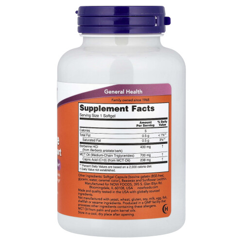 NOW Foods NOW Foods, Βερμπερίνη Γλουκοζάμινη Υποστήριξη, 90 Μύκητες 1