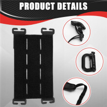 Motorcycle Tank Bag Mounting Base, Motorcycle Universal Saddle Bag/Tail Bag/Mounting Base,Side Waterproof Bumper Bag