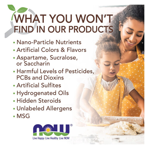 NOW Foods NOW Foods, Αληθινό Φαγητό, Οργανική Κοκός, Απαλοί, Φραγμένο, 10 oz (284 g) 2