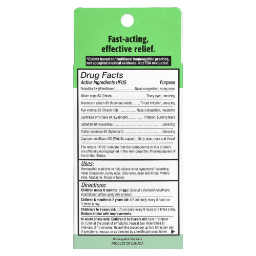 Kids Relief Sinus Oral Liquid 1