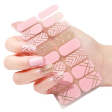 (Style A) Women Stickers Nail Semi Cured Gel Beauty Accessory Girls Makeup Tools Gifts