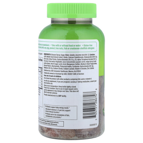 Centrum Centrum, Dorośli Multigummies, Assorted Natural Fruit , 180 Gummies 2
