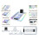 3-in-1 RGB-LED-Controller-Dock Typ-C-Ladeanschluss ABS 4