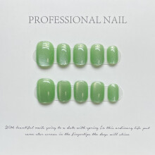 (StyleD, M) Fashionable Eye Cat Nail Art Hanrafted Short Length Assorted Xssm Sizes Colors