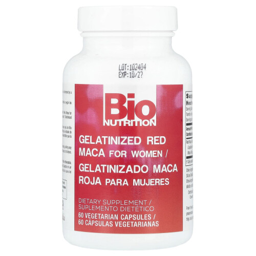 Bio Nutrition, Γελατίνιση Μέντα για Γυναίκες, 60 Βοτανοθεραπευτικά Φύλλα 2