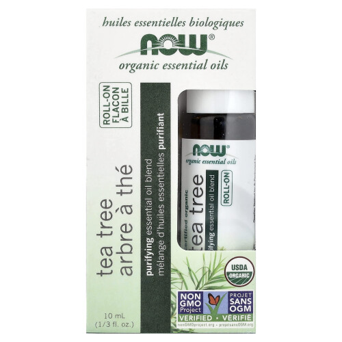 NOW Foods Essential Oil Roll-On, Tea Tree - 10 ml. 1