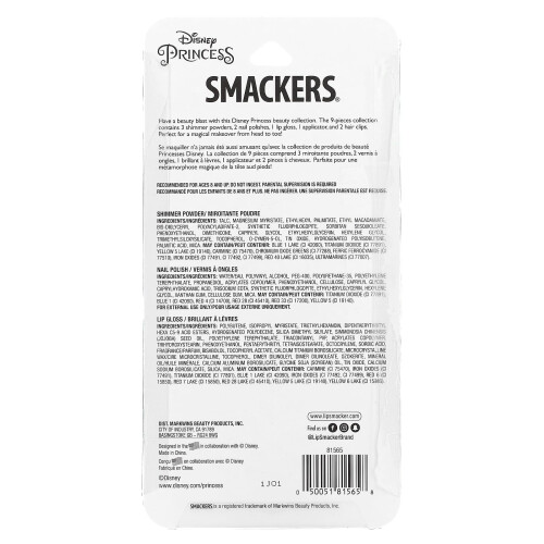 Lip Smacker, Disney Πριγκίπισσα Ομορφιά Συλλογή, 9 Τμήμα Κιτ 2