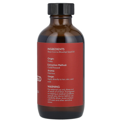 Ulei de Semințe de Rosehip, 4 fl oz (120 ml) 1