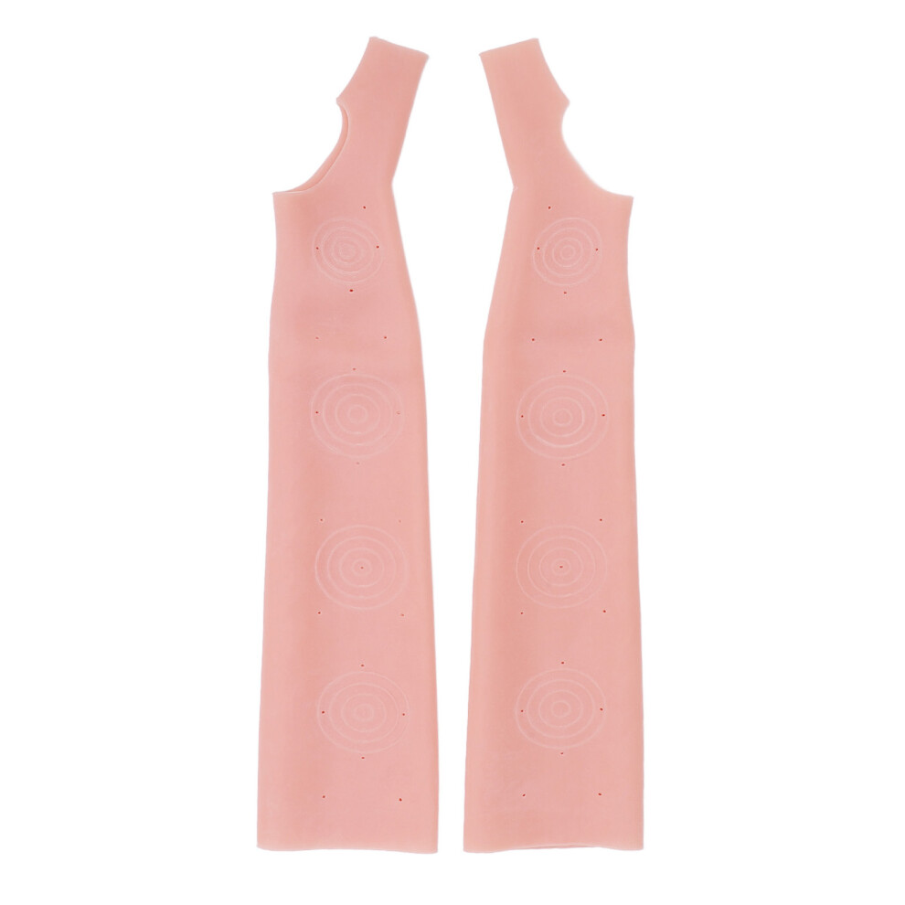 1 Pair Arm Moisturizing Sleeve Soft Elastic SEBS with Slip-Resistant Thumb Hole