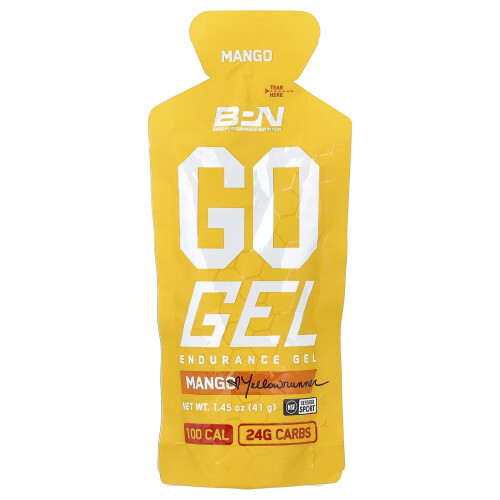BPN, Go Γέλ, Endurance Γέλ, Mango, 10 Packets, 1.45 oz (41 g) Each 2