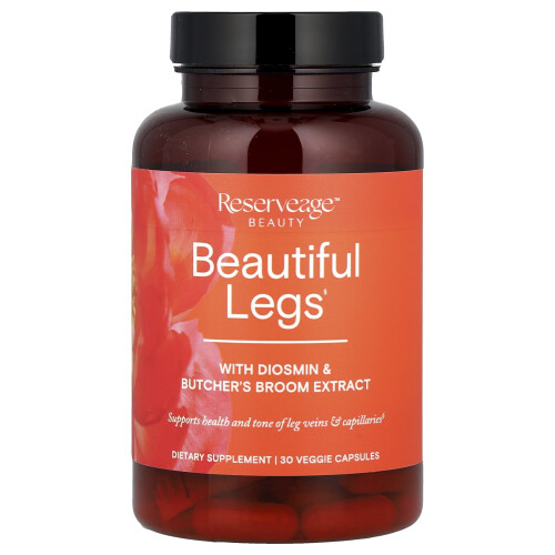 Reserveage Beauty, Καλά Πόδια με Diosmin & Βούτυρο του Κτηνού Extract, 30 Βιολογικά Φύλλα 2