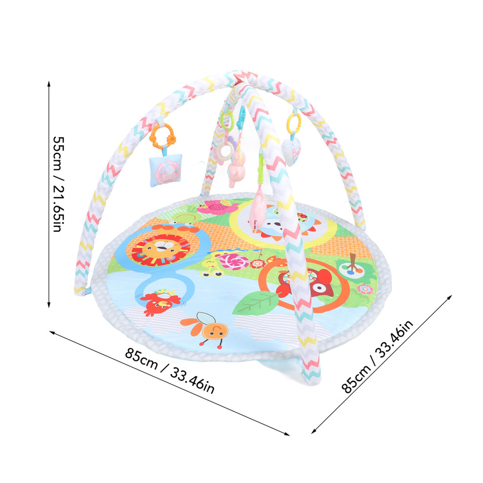 Baby Play Mat with Interactive Rattle Toys