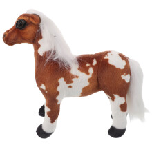 2Pièces Figurines Zodiaque En Peluche Marron Clair Décoratives