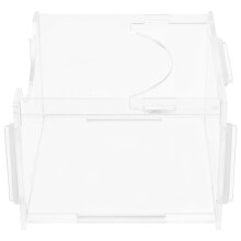 2Pièces Récipient En Transparent Pour De Hamster