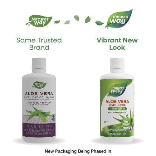 Nature's Way, Λεμφικό Ελαιόλαδο Αloe Vera και Εσωτερικό Λεμφικό Γέλο 2