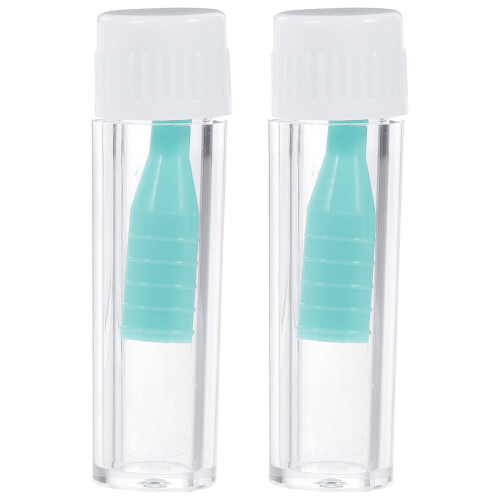 2Pièces Accessoire Insertion Retrait Lentilles Rigides Vert
