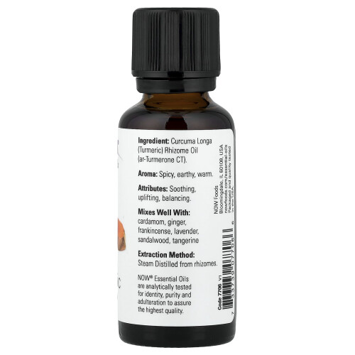 NOW Foods NOW Foods, Βασικά Ελαία, Τυρκόμη, 1 fl oz (30 ml) 1