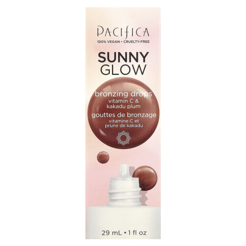 Pacifica Pacifica, Solig Glod, Bronzing Drops, 1 fl oz (29 ml) 1