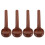 16Pièces Accessoires Violon Chevilles Bois Durables 1