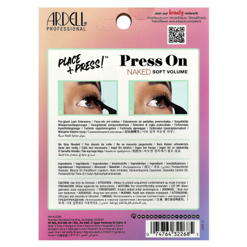 Ardell Ardell, Extensii de gene pre-aplicat, Volume moale goale, 30 Clustere pre-aplicate și Aplicator 1