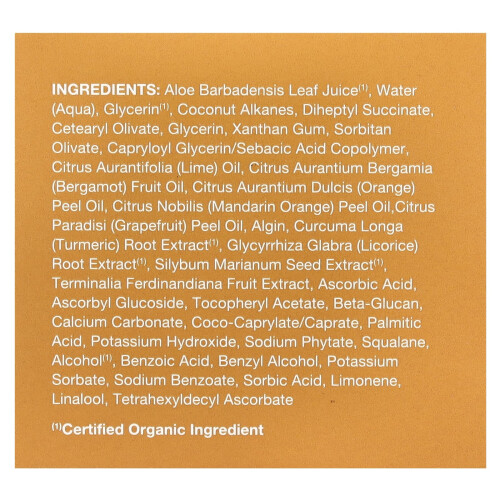 Avalon Organics Avalon Organics, Vitamiini C, Gel Kream Moisturizer, 1.7 oz (48 g) 2