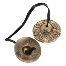 3Paires Cymbales Tingsha En Cuivre Sons Yoga