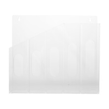 3Pièces Distributeur Pailles En Transparent Pour