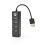 USB-Hub | USB-A-Stecker | 4x USB A Buchse | 4 Port(s) | USB 2.0 | Stromversorgung über USB 3