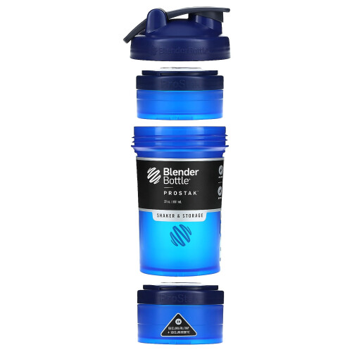 Blender Bottle, ProStak, FC Blu, 22 oz (651 ml) 1