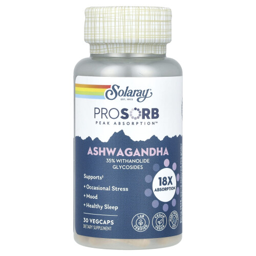 Solaray, Ashwagandha, 240 mg, 30 VegCaps 2
