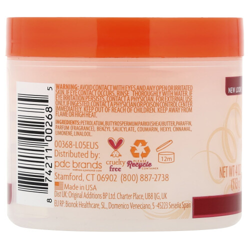 Cantu Cantu, Shea-butter-hårstyling pomad, 4 oz (113 g) 1