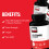 Force Factor, L-Glutamiini tabletit, 1 000 mg, 100 tablettia 3