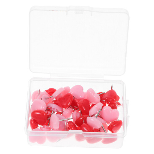 50Pièces Épingles Plastique Pour Tableau D'affichage Coloré