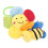 Jouet Suspendu Peluche Doux Silicone PP Coton Mix Bébé 1