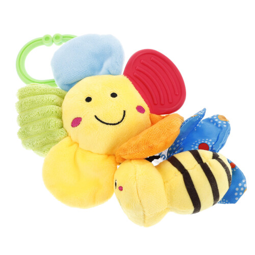Jouet Suspendu Peluche Doux Silicone PP Coton Mix Bébé